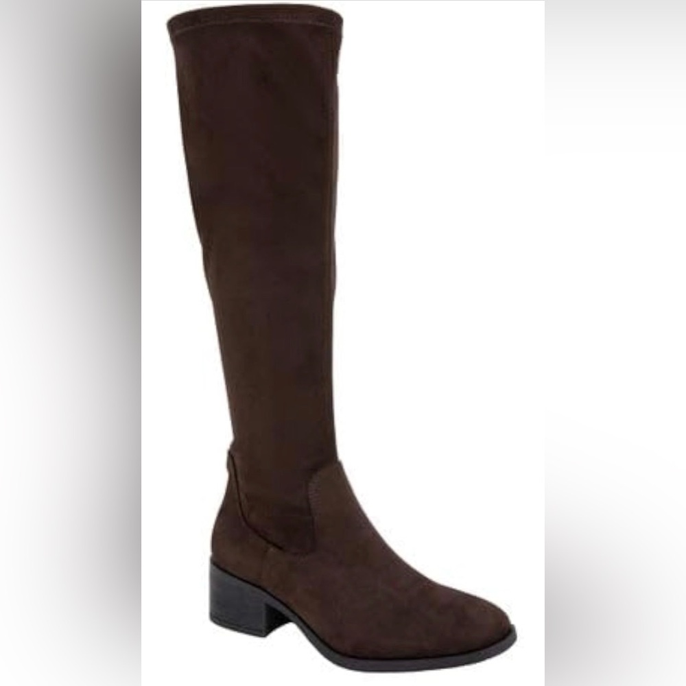 Kenneth Cole Brown Knee-High Boots - Picture 2 of 8